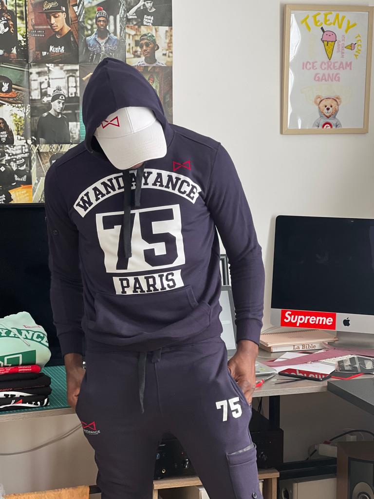 Ensemble Sweat-Shirt à capuche Paris Baseball